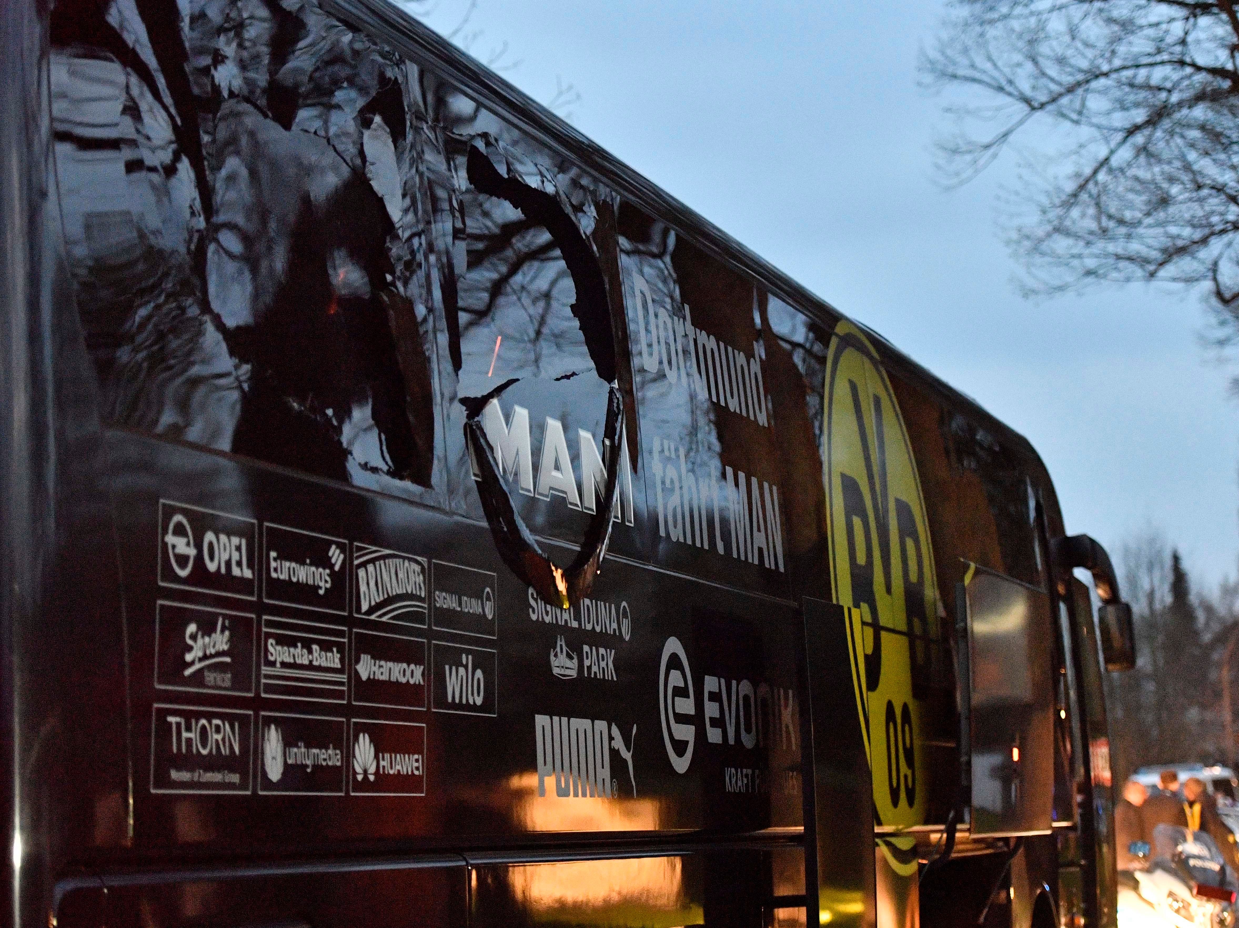 Explosion Near Dortmund's Team Bus Injures Player, Cancels ...