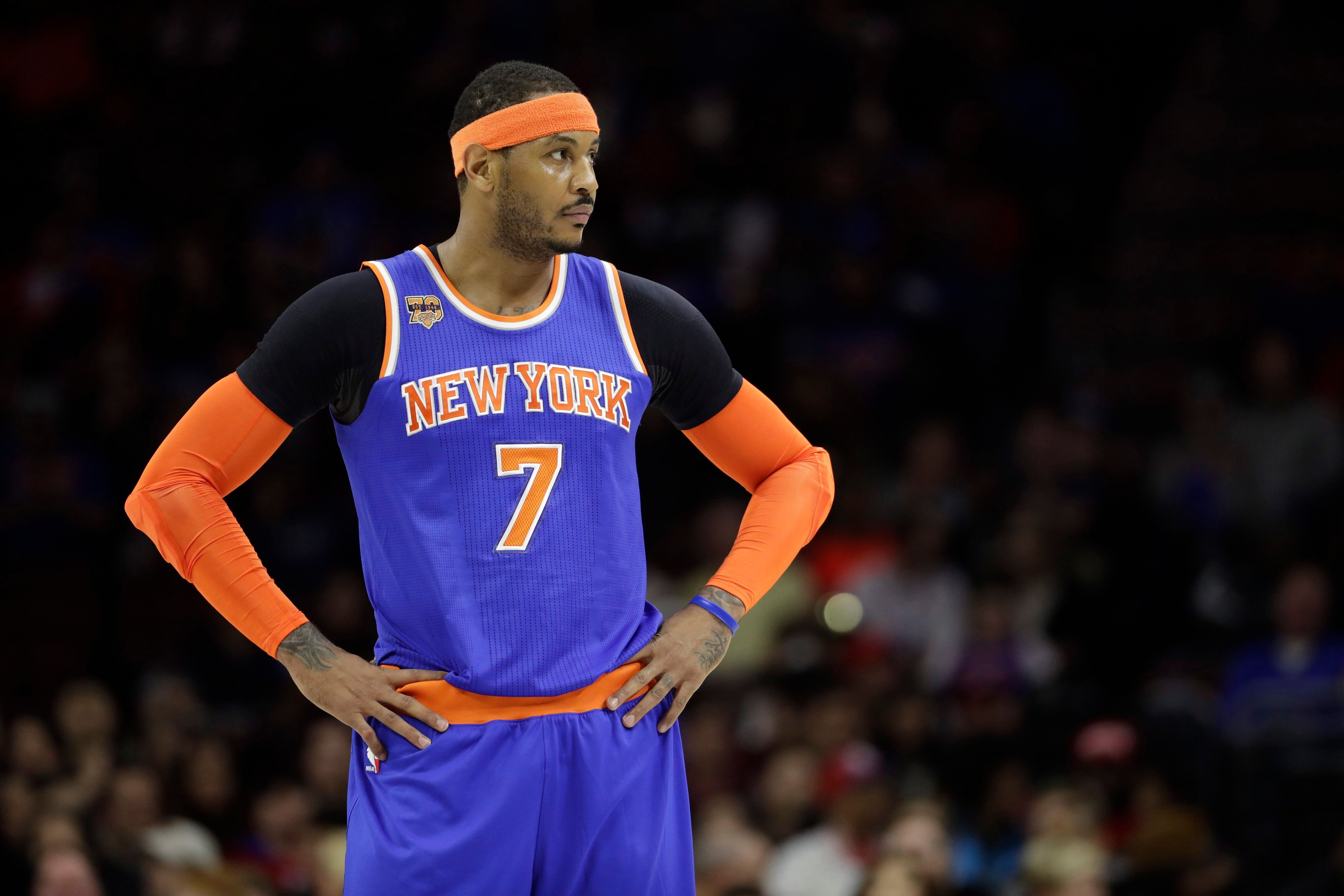 Report Carmelo Anthony Tells The Knicks He’s Not Coming Back to NY