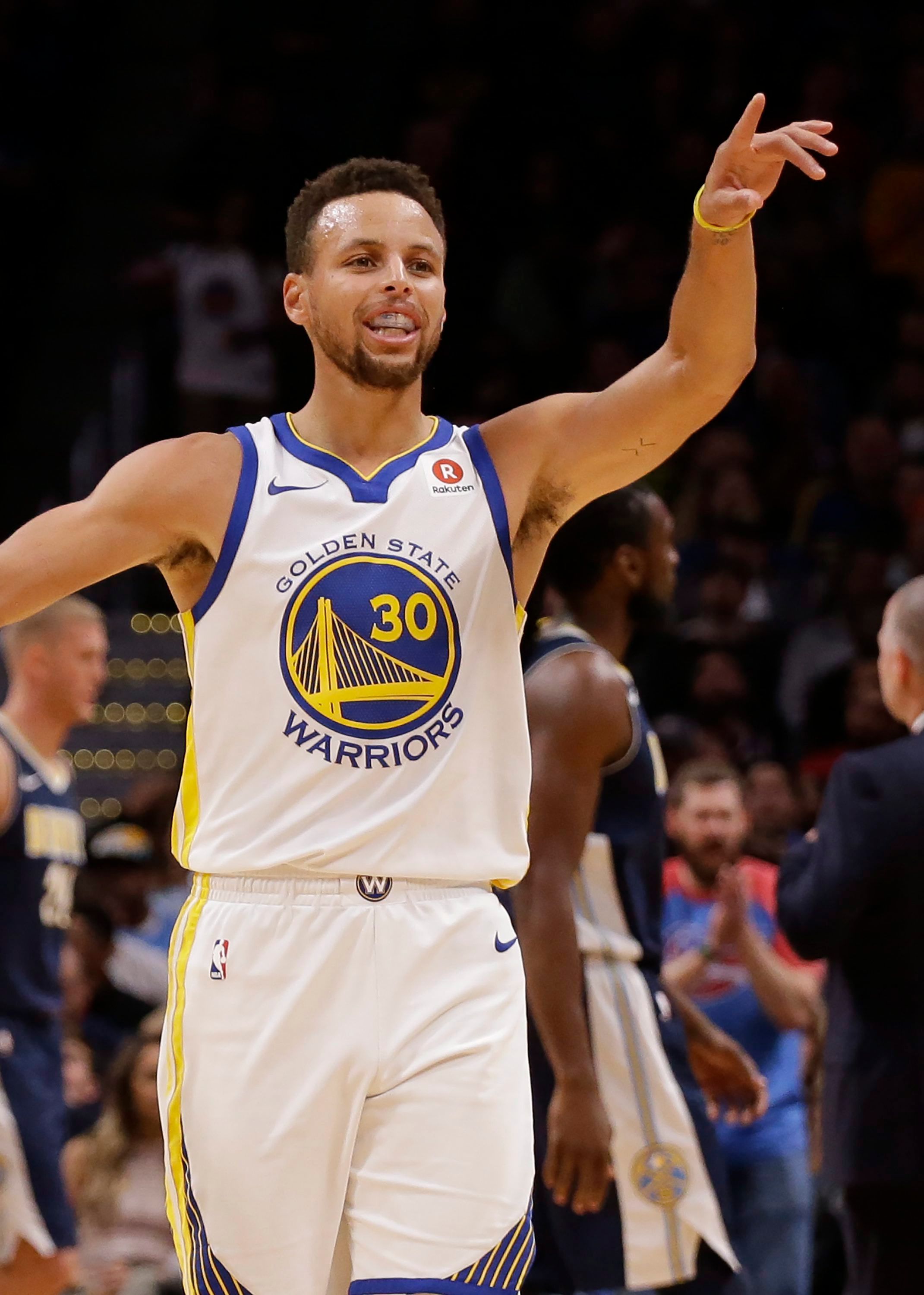 Are Steph Curry and James Harden Trying To Hide The Nike Logo On Their Uniforms? – SportsBreak