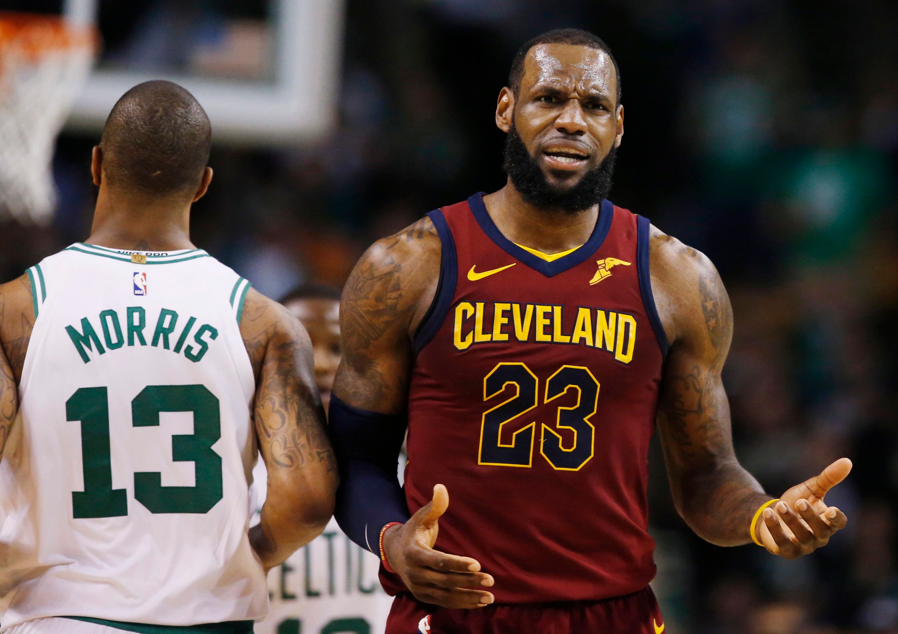 LeBron Not Worried About Lopsided Game 1 Loss: “This Isn’t March